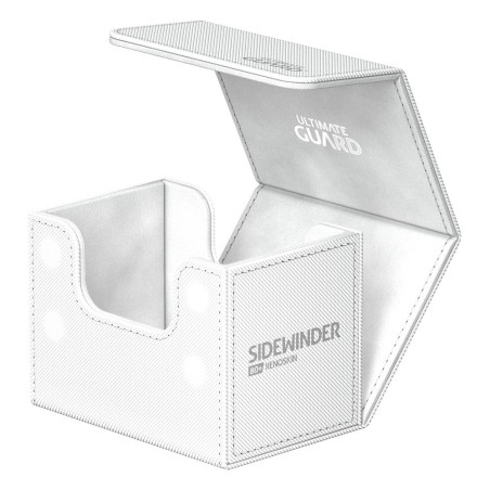 SIDEWINDER DECK CASE 80+ XenoSkin Monocolor White Ultimate Guard