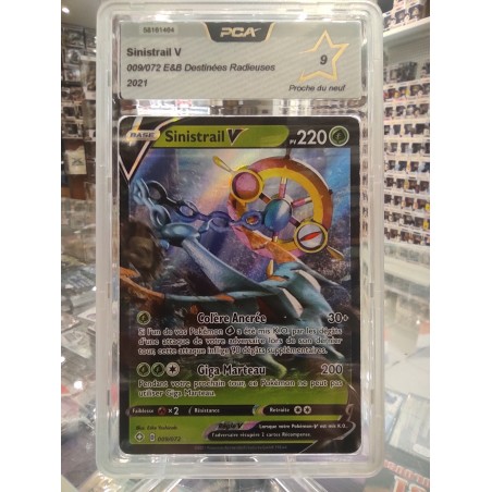 PCA 9  SINISTRAIL-V 009/072 E&B Destinées Radieuses 2021 The Pokemon Company International