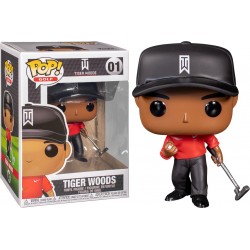 Tiger Woods (Red Shirt) POP! Golf 01 Figurine Funko