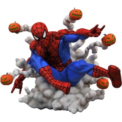 SPIDER-MAN PUMPKIN BOMBS PVC Diorama Diamond Select Toys