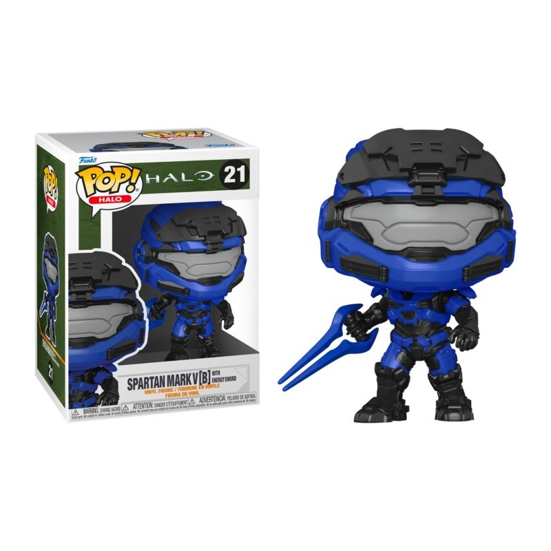 SPARTAN MARK V [B] with Energy Sword POP! Halo 21 Figurine Funko