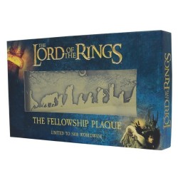 THE FELLOWSHIP Metal Plaque Fanattik