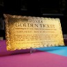 WILLY WONKA COLLECTOR'S EDITION GOLDEN TICKET Replica Fanattik