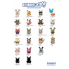 Dunny 2010 1/100 The Beast Brothers 3-Inch Figurine Kidrobot