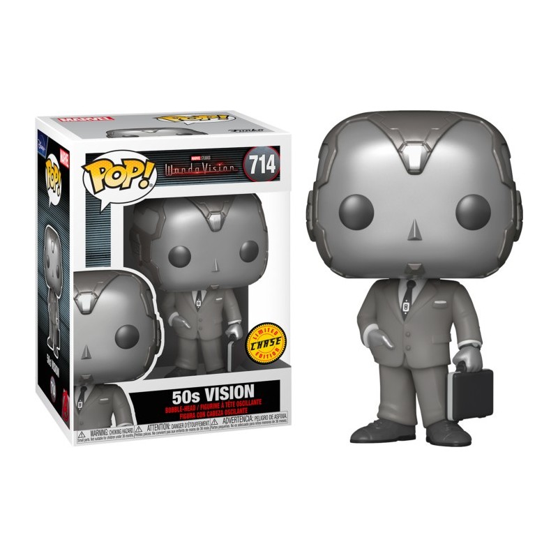 50s VISION Chase - WandaVision POP! Marvel 714 Bobble-head Funko