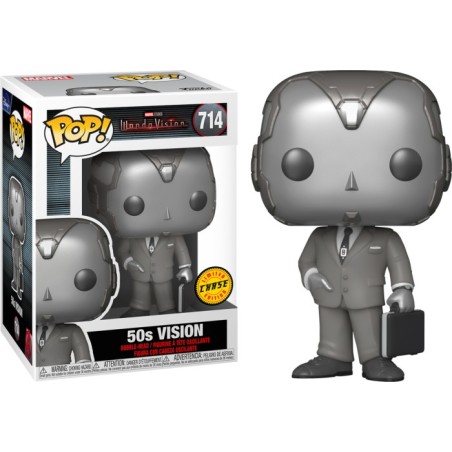 50s VISION Chase - WandaVision POP! Marvel 714 Bobble-head Funko