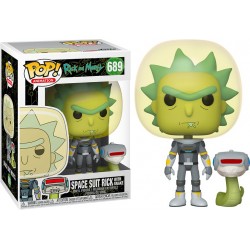 Space Suit Rick with Snake - Rick and Morty POP! Animation 689 Figurine Funko