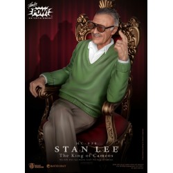 STAN LEE "The King of Cameos" Master Craft Statue Beast Kingdom