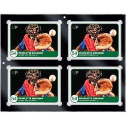 UV ONE-TOUCH 35pt 4-Card Black Border Magnetic Holder Ultra PRO