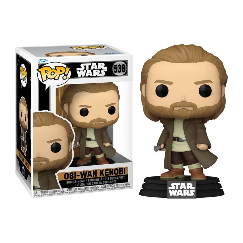 OBI-WAN KENOBI POP! Star Wars 538 Bobble-head Funko