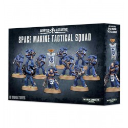 Boîte 10 Miniatures Space Marine Tactical Squad Warhammer 40,000 Games Workshop
