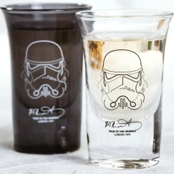 4 SHOT GLASSES SET STORMTROOPER SDS