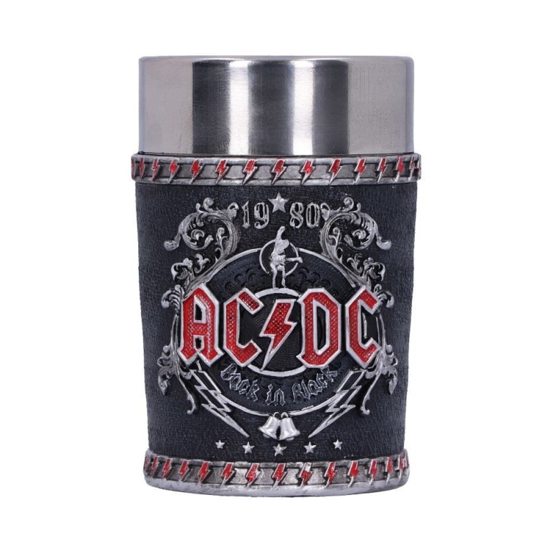 AC/DC BACK IN BLACK Shot Glass Nemesis Now