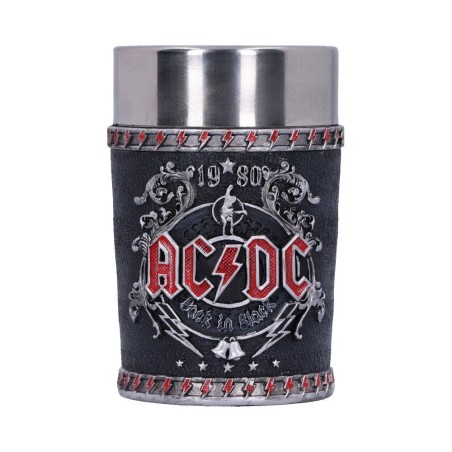 AC/DC BACK IN BLACK Shot Glass Nemesis Now
