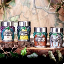 LORD OF THE RINGS HOBBIT Shot Glass Set Nemesis Now