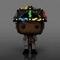 POP! Tees DOC Tee T-Shirt & DOC WITH HELMET GID Exclusive POP! Movies 959 Figurine Funko