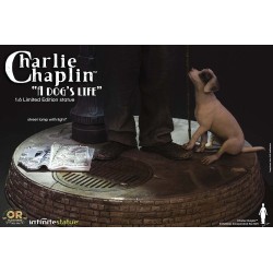 CHARLIE CHAPLIN™ "A DOG'S LIFE" Old & Rare 1:6 Statue Infinite Statue