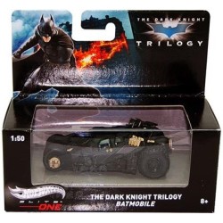 THE DARK KNIGHT TRILOGY BATMOBILE 1:50 Hot WheelsElite One BLY18 Mattel