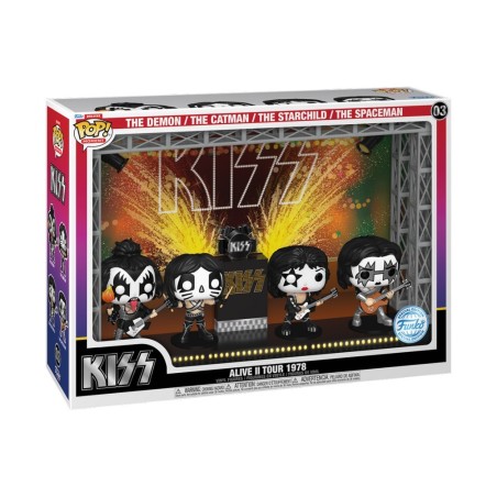KISS ALIVE IN TOUR 1978 Deluxe POP! Moment 03 Figurine Funko