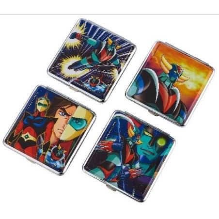 LOT DE 4 ÉTUIS À CIGARETTES Métal GOLDORAK Champ
