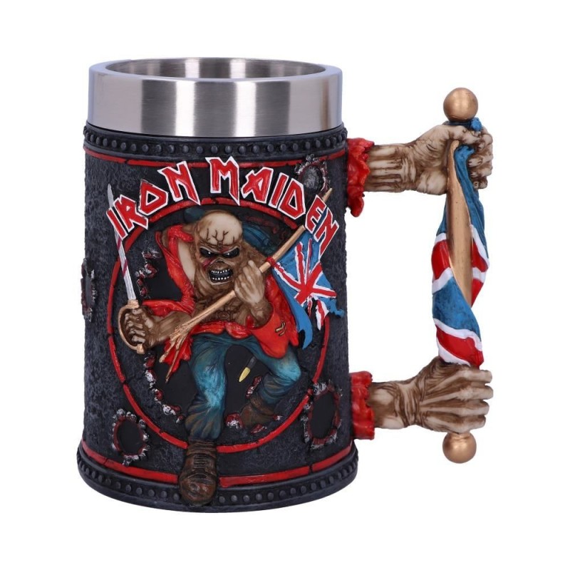 IRON MAIDEN THE TROOPER TANKARD Nemesis Now