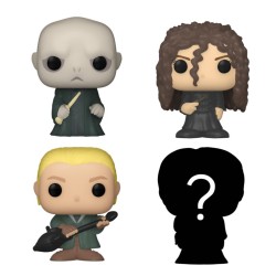 POP! Bitty Voldemort Draco Bellatrix 4-Pack Mini Figurine Funko