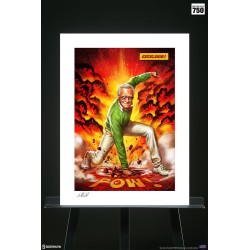 STAN LEE Excelsior Unframed Art Print Sideshow