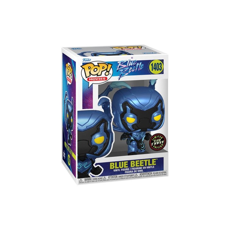 BLUE BEETLE Chase POP! Heroes 1403 Figurine Funko