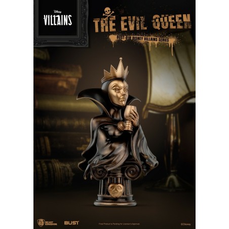 THE EVIL QUEEN Buste Disney Villains Series BUST-018 Beast Kingdom