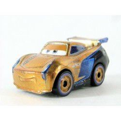 Golden Jackson Storm Exclusive Cars Die-Cast Mini Racers Mattel