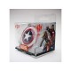 Captain America Shield Porte-clés Métal Semic