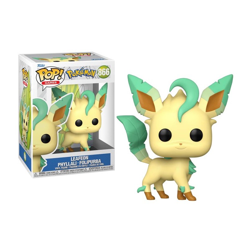 LEAFEON - Pokémon POP! Games 866 Figurine Funko