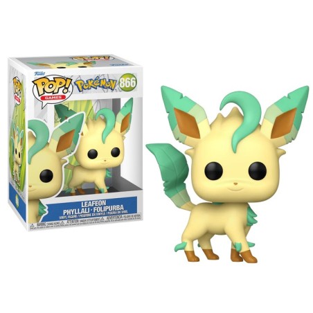 LEAFEON - Pokémon POP! Games 866 Figurine Funko