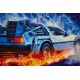 Wood Arts 3D Back to the Future Movie Poster Doctor Collector