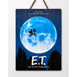 WOODARTS 3D E.T. The Extra-terrestrial Movie Poster Doctor Collector