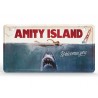 Jaws Amity Island Metal Sign Doctor Collector