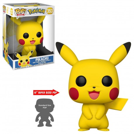 Pikachu - Pokemon 10" POP! Games 353 Figurine Funko
