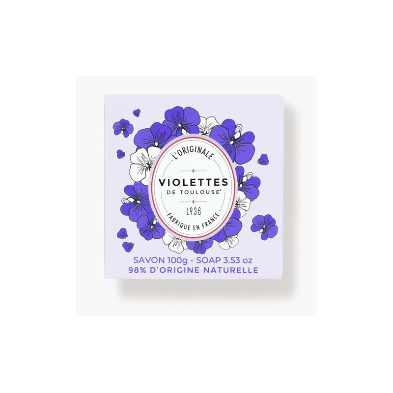 SAVON 100g "L'Originale Violettes de Toulouse" Berdoues