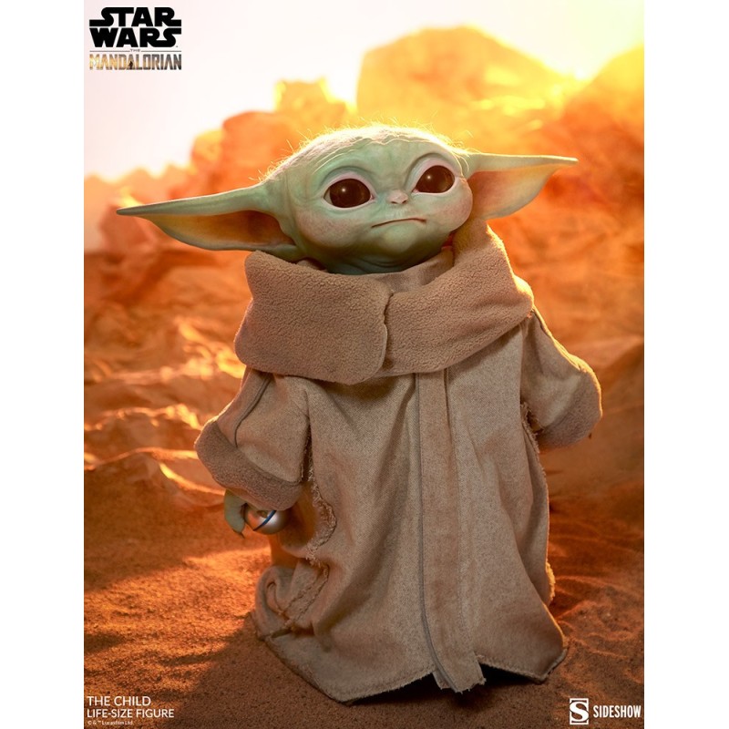 The Child "Baby Yoda" Life Size Figurine Sideshow