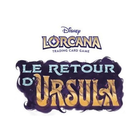 LORCANA S4 LE RETOUR D'URSULA Set 54/54 Cartes UNCOMMON Disney Ravensburger