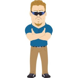 PC PRINCIPAL South Park 15 Figurine Youtooz