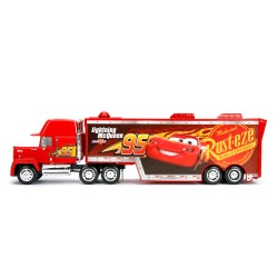 MACK WITH TRAILER 1:24 Die Cast Metal Cars Disney Pixar Jada Toys