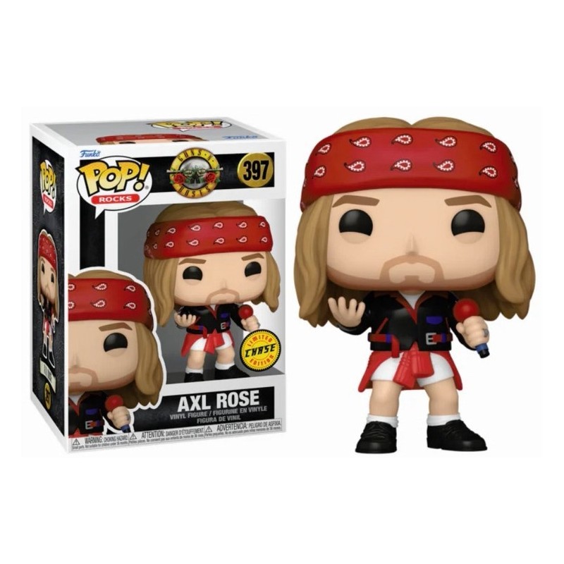 Axl Rose Chase (1992) - Guns N' Roses POP! Rocks 397 Figurine Funko