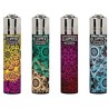 LOT DE 4 BRIQUETS mandala Pattern CLIPPER
