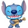 STITCH WITH UKULELE POP! 10" Disney 1419 Figurine Funko
