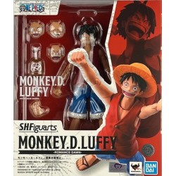 MONKEY D. LUFFY Romance Dawn S.H. Figuarts ONE PIECE Figurine Bandai