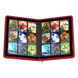 ZIPFOLIO 360 18-Pocket XenoSkin Rouge Ultimate Guard