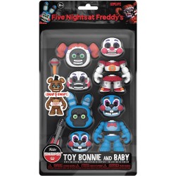 TOY BONNIE AND BABY - Five Nights at Freddy's SNAPS! Figurine Funko