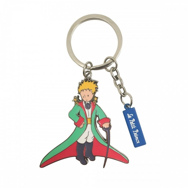 Porte-clés métal Le Petit Prince avec cape et épée Enesco