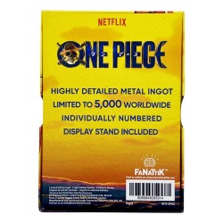 WANTED MONKEY D. LUFFY One Piece Official Ingot Fanattik